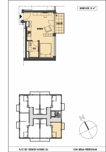Grundriss-Skizze WE27