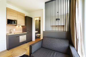 Sessel mit Schlaffunktion